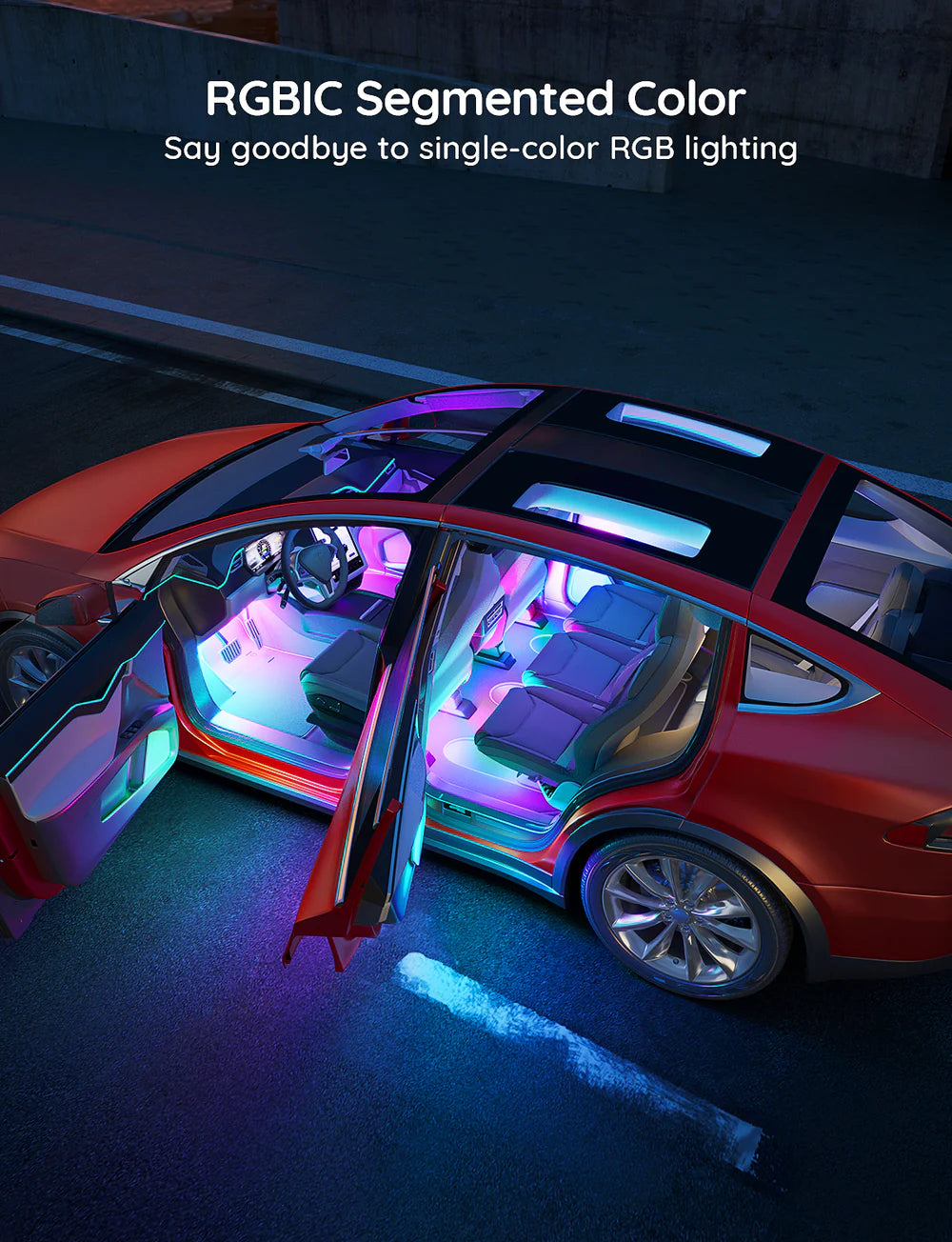 GOVEE RGBIC INTERIOR CAR LIGHT
