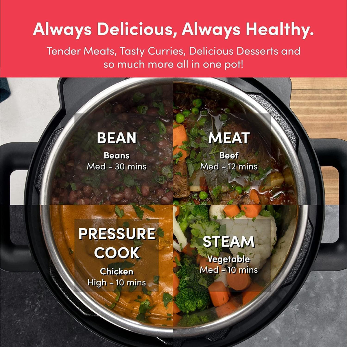NUTRICOOK ELECTRIC PRESSURE COOKER
