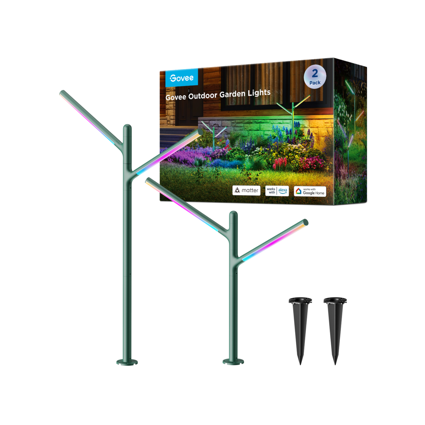 GOVEE RGBICWW GARDEN LIGHTS