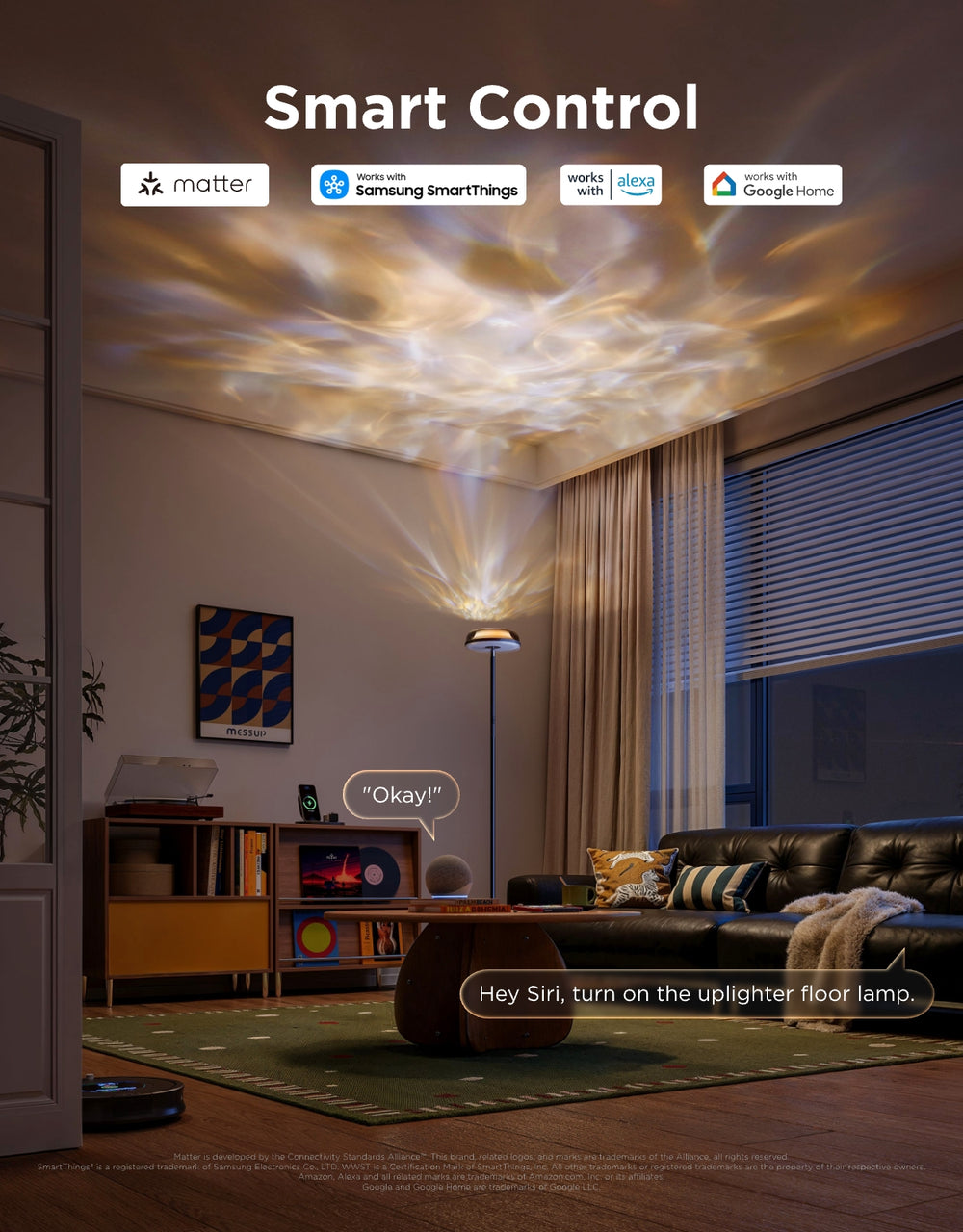 UPLIGHTER FLOOR LAMP