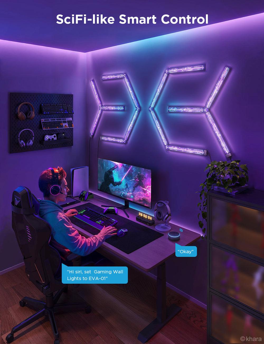 GAMING WALL LIGHT