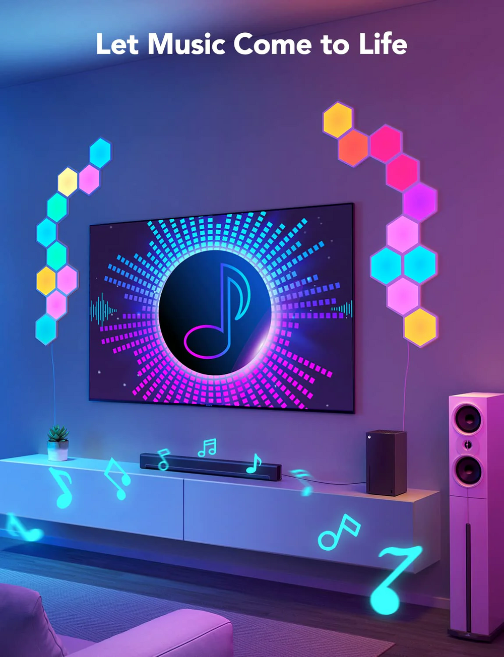GLIDE HEXA LIGHT PANELS