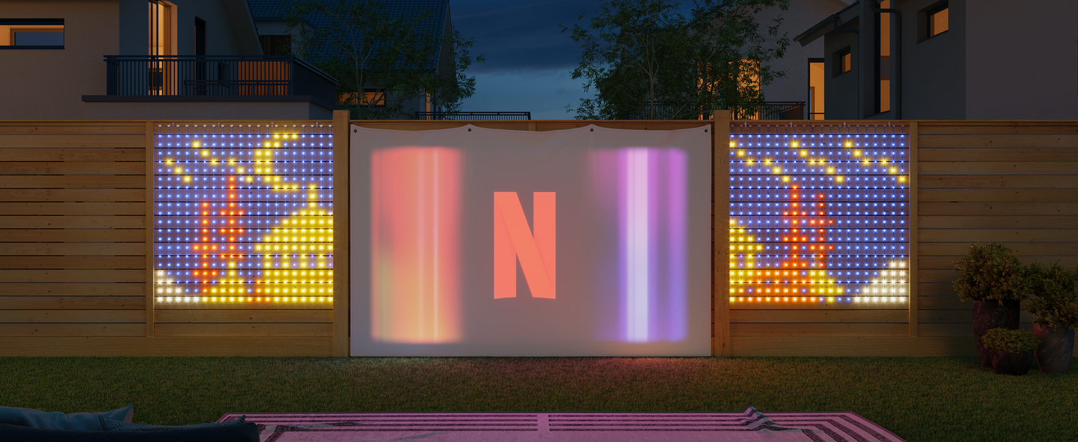 GOVEE CURTAIN LIGHT NETFLIX EDITION