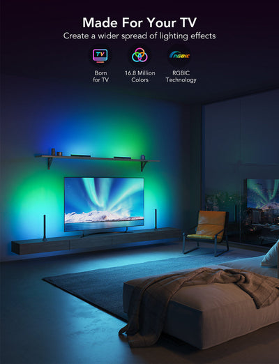 GOVEE RGBIC TV LIGHT BARS