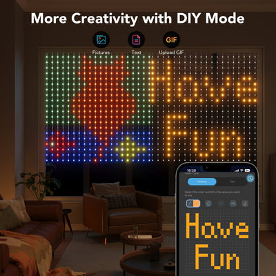 GOVEE CURTAIN LIGHT NETFLIX EDITION