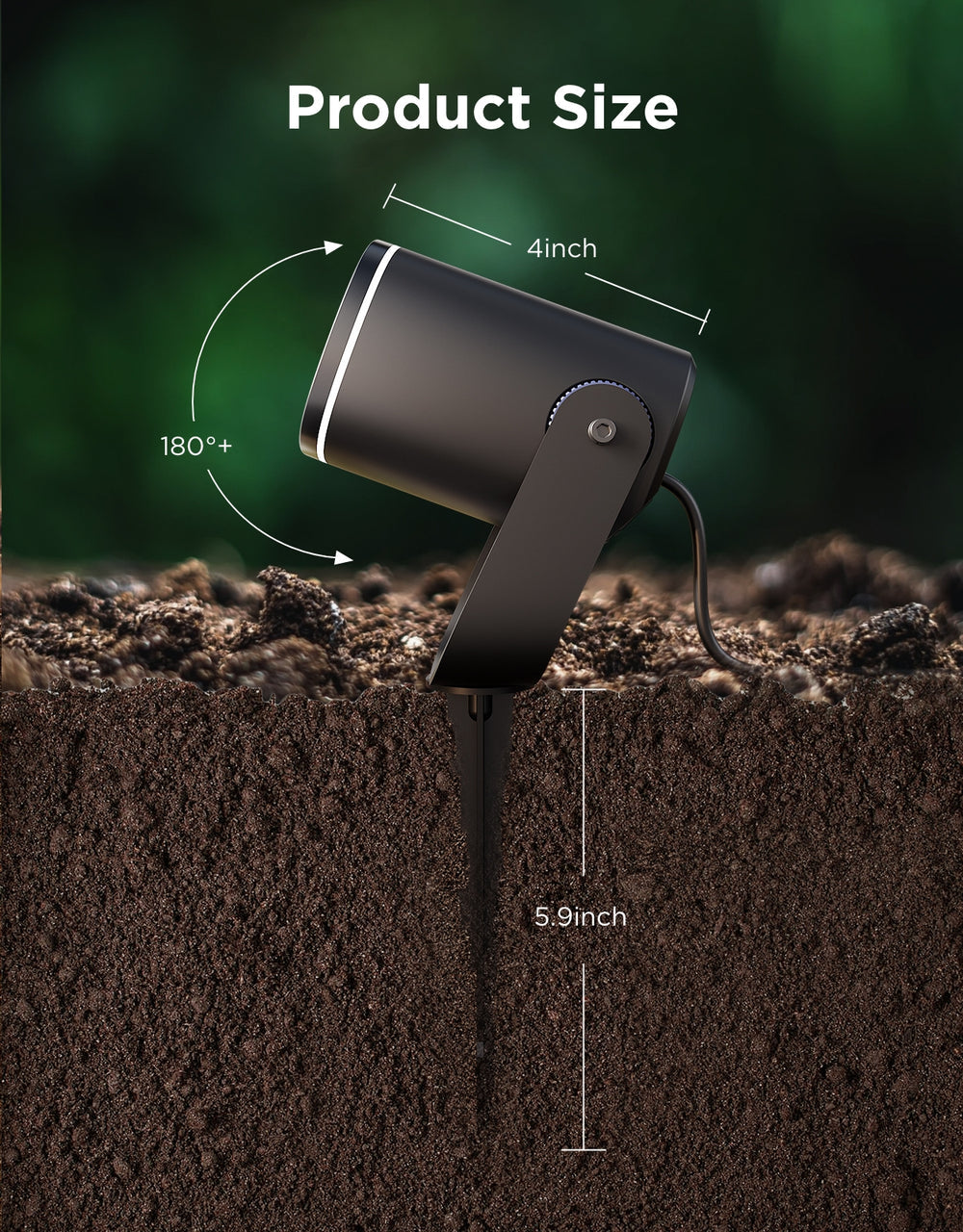 GOVEE RGBICWW OUTDOOR SPOTLIGHT