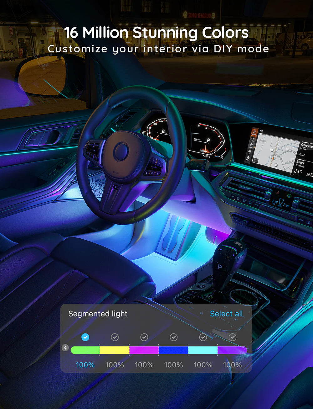 GOVEE RGBIC INTERIOR CAR LIGHT