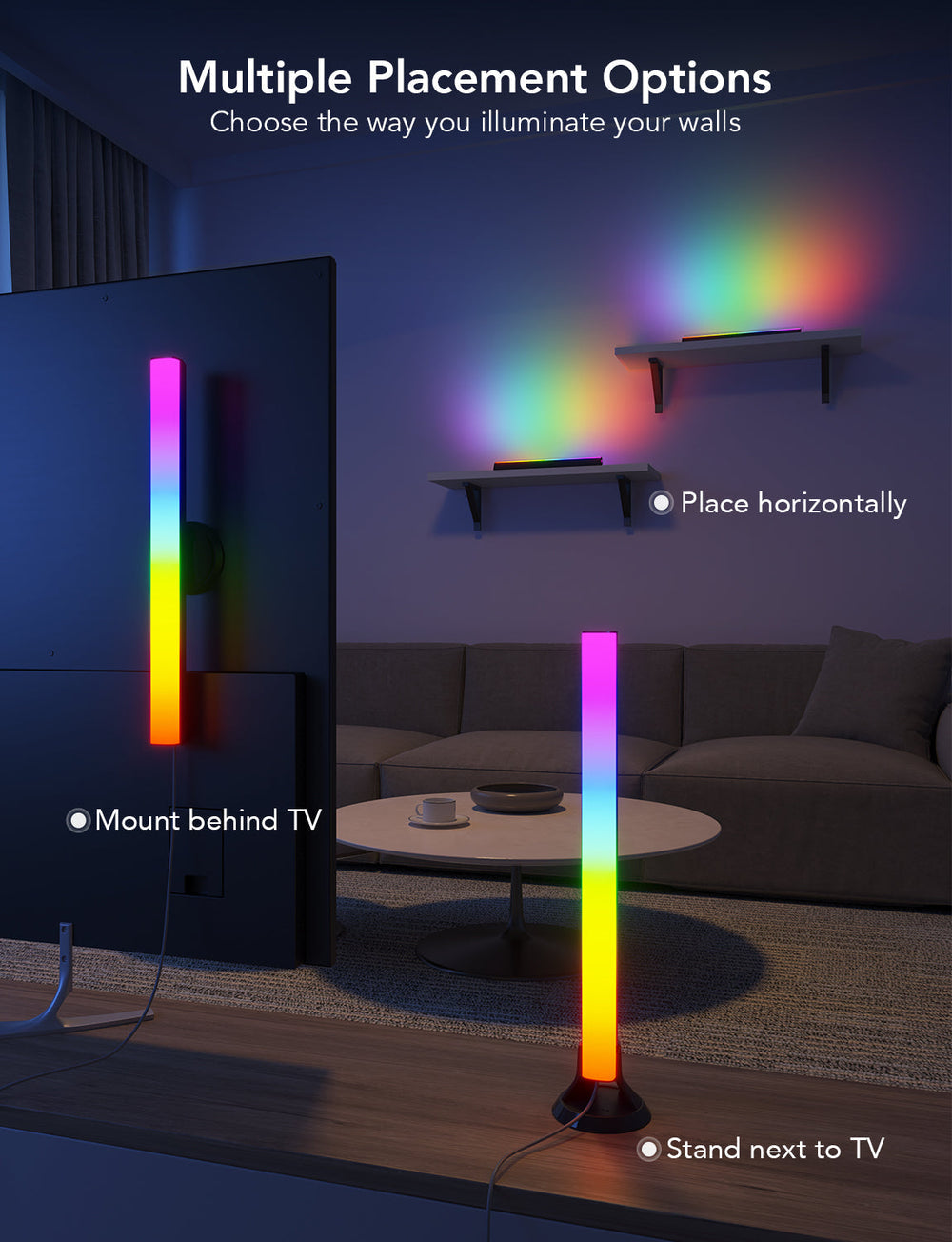 GOVEE RGBIC TV LIGHT BARS