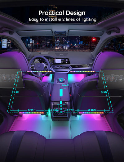 GOVEE RGBIC INTERIOR CAR LIGHT