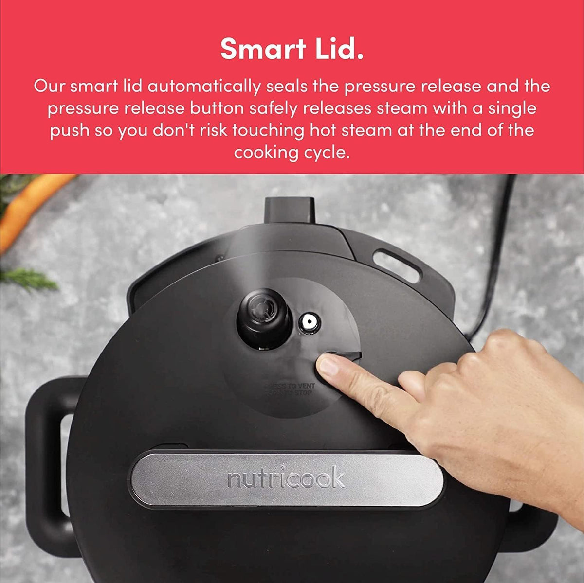 NUTRICOOK ELECTRIC PRESSURE COOKER