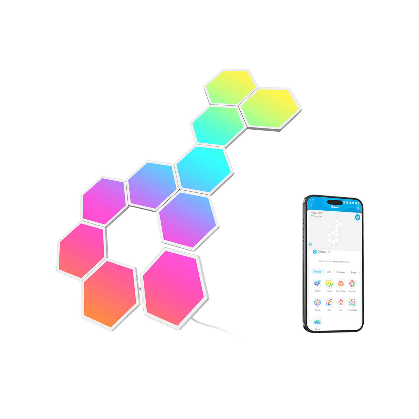 GLIDE HEXA LIGHT PANELS