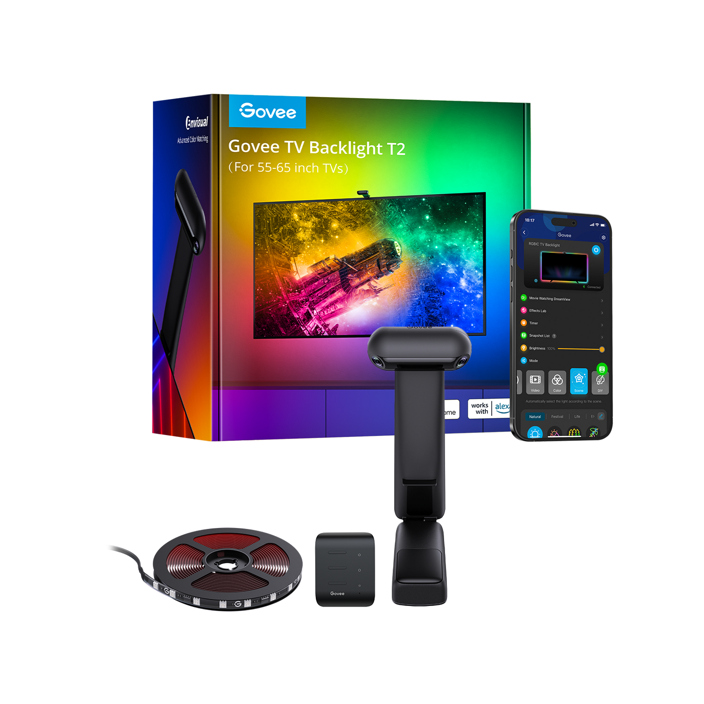GOVEE ENVISUAL TV BACKLIGHT T2