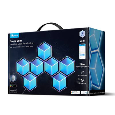 GLIDE HEXAGON LIGHT PANELS ULTRA