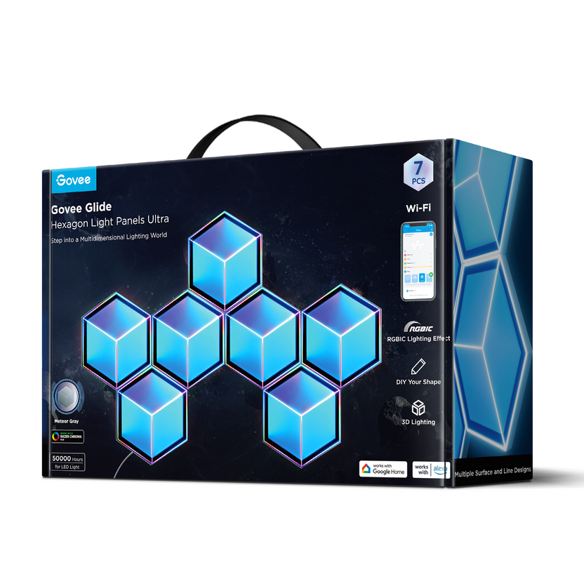 GLIDE HEXAGON LIGHT PANELS ULTRA