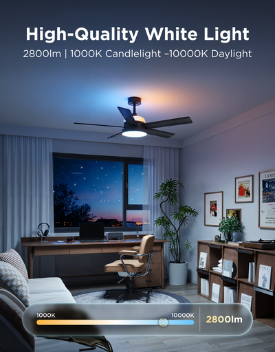 GOVEE CEILING FAN WITH LIGHTS