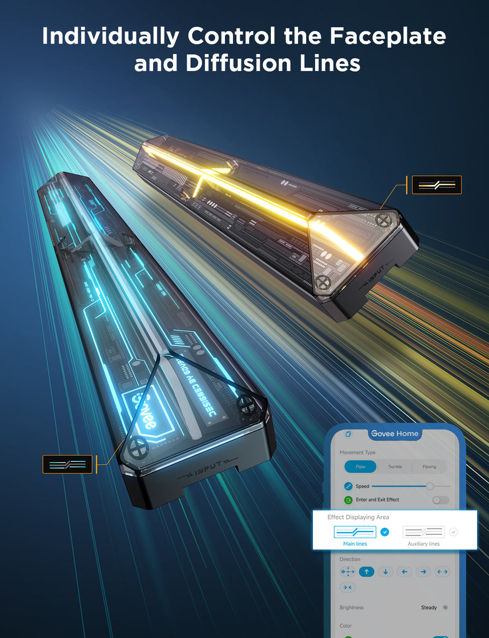 GAMING WALL LIGHT