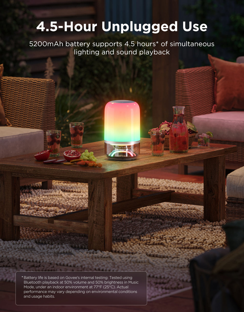 GOVEE TABLE LAMP 2 PRO × SOUND BY JBL