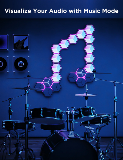 GLIDE HEXAGON LIGHT PANELS ULTRA