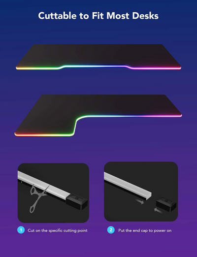 LED NEON ROPE LIGHTS FOR DESK
