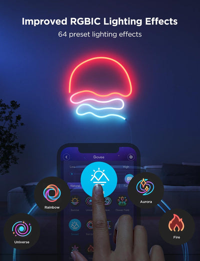 GOVEE NEON ROPE STRIP LIGHT