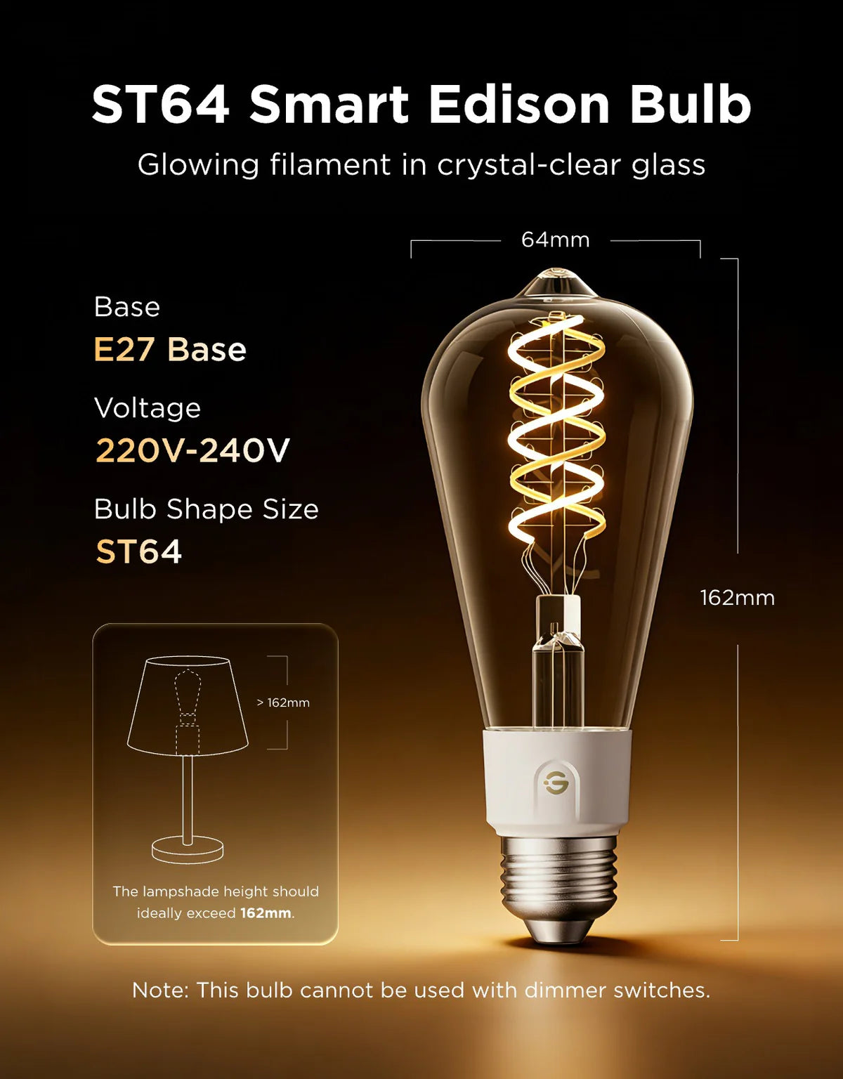 GOVEE ST19 SMART EDISION BULB E27